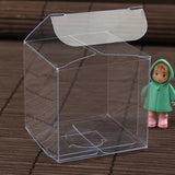 Clear Plastic 10cm Cube LARGE Box - Corporate Attendee Gift Product Box