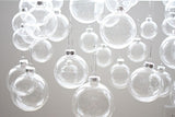 6cm Glass memory Bauble - ideal for wedding centrepiece or xmas tree