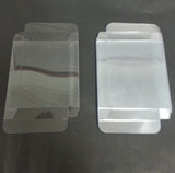 Clear Plastic 8x5cm Rectangle PVC Gift Box - Bomboniere or tealight Holder