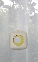 Hanging Candle Holder- Cube - Outdoor/Indoor - Yellow