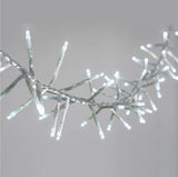 5 Metre 50 Bulb Battery LED Lights - Plain String no decorations - Arctic Cool White Bulb