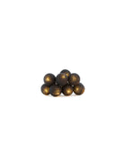Black Cotton Ball Decorative Party Wedding LED Lights - 10 metre long with 100 bulb/balls