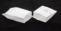 50 Pack White Cake Bag Birthday Wedding Party Christening Lolly Cake Bags Heart Print Design - Free Post (Copy)