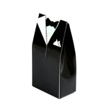 Bride Dress & Groom Tuxedo Bomboniere Favor Wedding Gift  Box & Name Card Holder