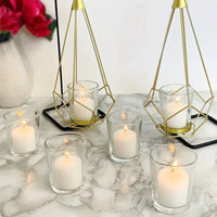 Clear Shot Glass Tea Light Votive Candle Holder - 6.5cm High - Wedding Dinner Party Decoration Homeware