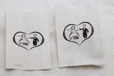 50 Pack White Cake Bag Birthday Wedding Party Christening Lolly Cake Bags Dancing Bride n Groom - Free Post