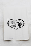 50 Pack White Cake Bag Birthday Wedding Party Christening Lolly Cake Bags Dancing Bride n Groom - Free Post