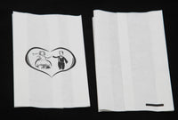50 Pack White Cake Bag Birthday Wedding Party Christening Lolly Cake Bags Dancing Bride n Groom - Free Post