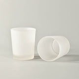 Frosted Glass Tealight Votive Candle Holder - 6.5cm Tall - Wedding Party Decor Bomboniere Craft