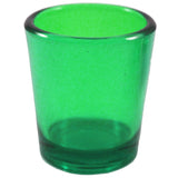Deep Green Shot Glass Tealight Votive  Candle Holder - 6.5cm High - Party Decoration Homeware