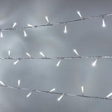 5 Metre 50 Bulb Battery LED Lights - Plain String no decorations - Arctic Cool White Bulb