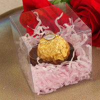 Clear Plastic 10cm Cube LARGE Box - Corporate Attendee Gift Product Box