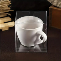 Clear Plastic 10cm Cube LARGE Box - Corporate Attendee Gift Product Box