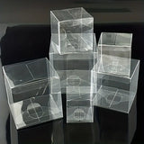 Clear Plastic 12cm Cube LARGE Box - Corporate Attendee Gift Product Box