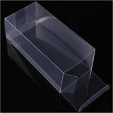 Clear Plastic 8x10cm Rectangle PVC Gift Box - Bomboniere or tealight Holder