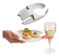 Wine Glass Holder - Plate clip - Buffet Design