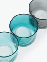 Turquoise Aqua Shot Glass Tealight Votive  Candle Holder - 6.5cm High - Party Decoration Homeware