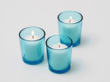 Turquoise Aqua Shot Glass Tealight Votive  Candle Holder - 6.5cm High - Party Decoration Homeware