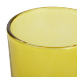 Yellow Shot Glass Tealight Votive Candle Holder - 6.5cm High - Party Decoration Homeware