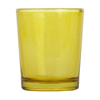Yellow Shot Glass Tealight Votive Candle Holder - 6.5cm High - Party Decoration Homeware