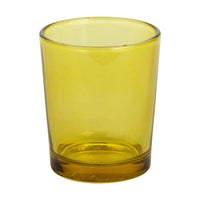 Yellow Shot Glass Tealight Votive Candle Holder - 6.5cm High - Party Decoration Homeware
