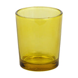 Yellow Shot Glass Tealight Votive Candle Holder - 6.5cm High - Party Decoration Homeware