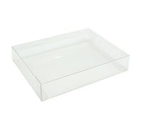 Square PVC Presentation Gift Box - 15x15x4cm deep - Clear Box - Retail Product Show case