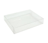 Square PVC Presentation Gift Box - 15x15x4cm deep - Clear Box - Retail Product Show case