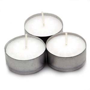 9hr Burn Time Tea Light candles - 20 per pack