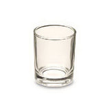 Clear Shot Glass Tea Light Votive Candle Holder - 6.5cm