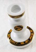 Milano Collection 2 piece Boxed candelabra gift set Limoges Marrakesh Porcelain