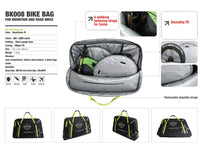 Adult Deluxe Quality Bike Travel Bag Case Shell for road bike, city bike or mountain bike MTB Nooyah BK008