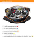Deluxe Quality Bike Travel Bag Case Shell for city fold up bike, kids bike, bmx etc, Nooyah BK011