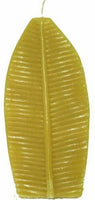 Banana leaf decorative candle - Large