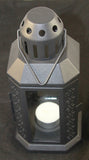 21cm Black Metal Lantern - Outdoor Decor - Wedding Party