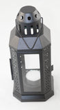 21cm Black Metal Lantern - Outdoor Decor - Wedding Party