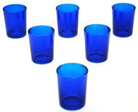Rainbow 6 Shot Glass Tealight Holder Pack - Mardis Gras Wedding Event