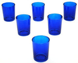Rainbow 6 Shot Glass Tealight Holder Pack - Mardis Gras Wedding Event