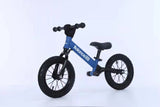 Kids Balance Bike 2-6 Year Old - Blue - 12 inch wheels - Racing Speed Design - Toddler to Child