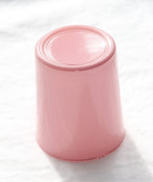 Blush Pink Glass Jar Holder for Votive or Tea Light Candle - Wedding Event Decor