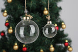 8cm Glass memory Bauble - Table Centrepiece decoration - Add personal touch