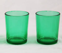 Rainbow 6 Shot Glass Tealight Holder Pack - Mardis Gras Wedding Event