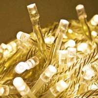 Battery LED Lights - Plain String no decorations - Warm White Bulb