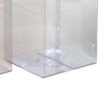Clear Plastic 22x14.5cm LARGE Rectangle PVC Gift Box - Bomboniere or Product Show Case