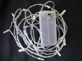 Battery LED Lights - Plain String no decorations - Warm White Bulb