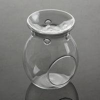 Glass Oil Aromatherapy Lamp Scent Burner - Spa, Relaxation, Room Infuser