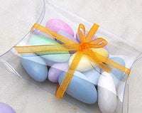 Clear Plastic PVC Long Rectangle Pillow Gift Box - Bomboniere