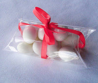 Clear Plastic PVC Long Rectangle Pillow Gift Box - Bomboniere