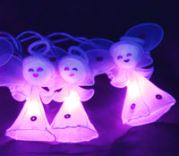 Deep Pink Fairy Angels - fairy lights