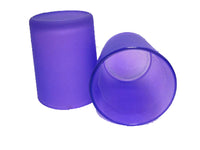 Purple Violet Glass Holder for Votive or TeaLight Candle - Party Table